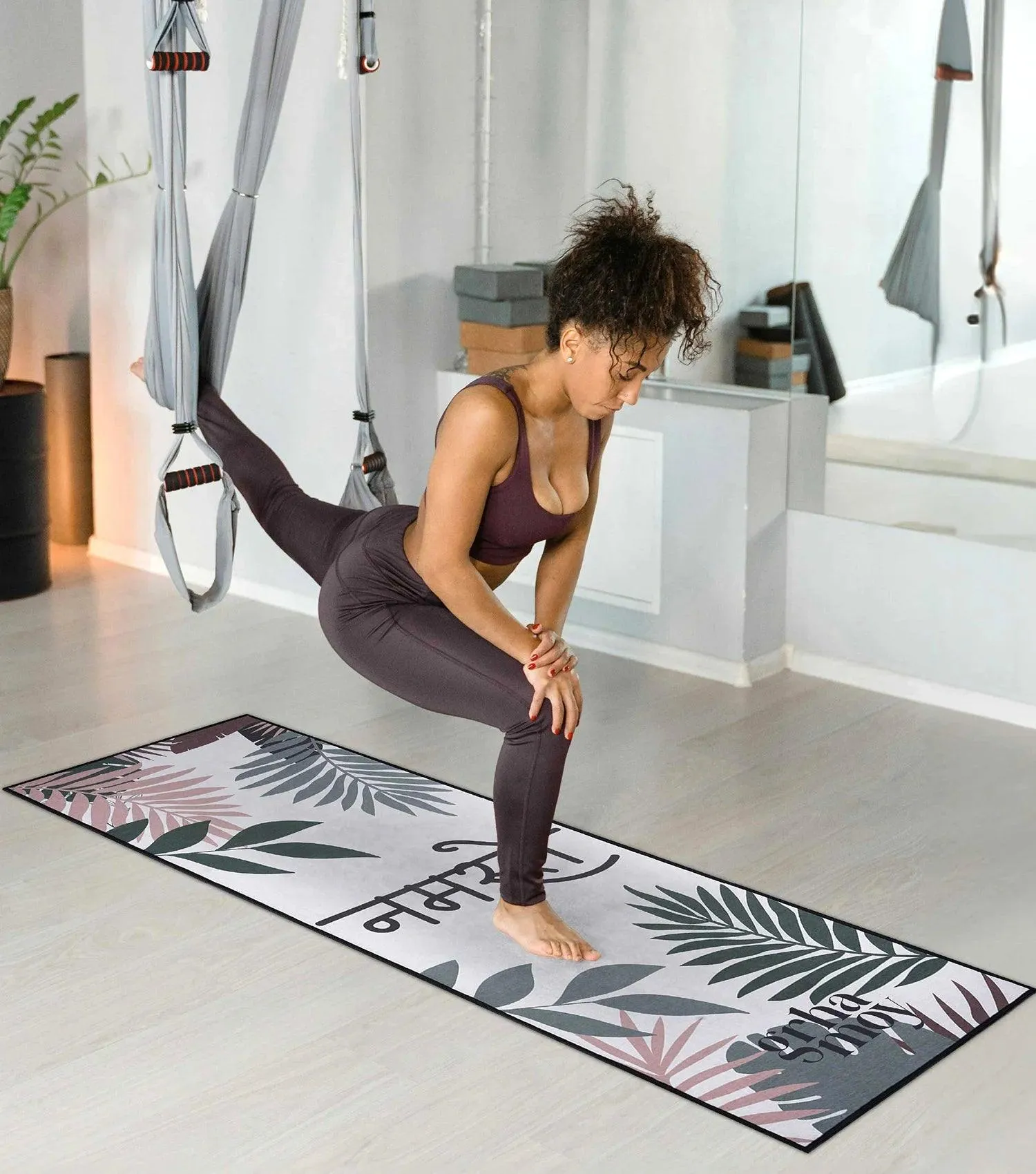 8mm Namaste Nature Yoga Mat Online | Grhamoy
