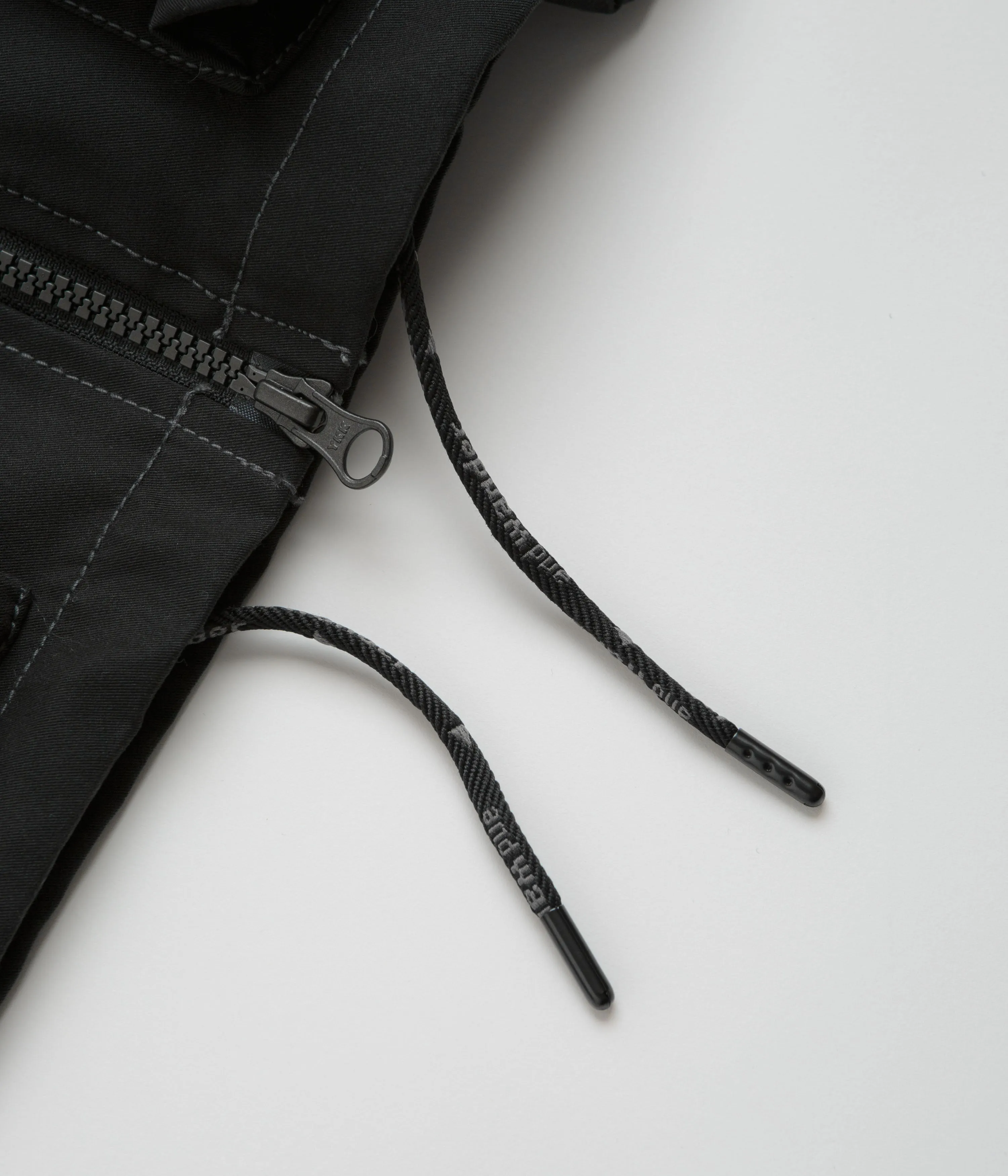 and wander C PE Twill Field Jacket - Black