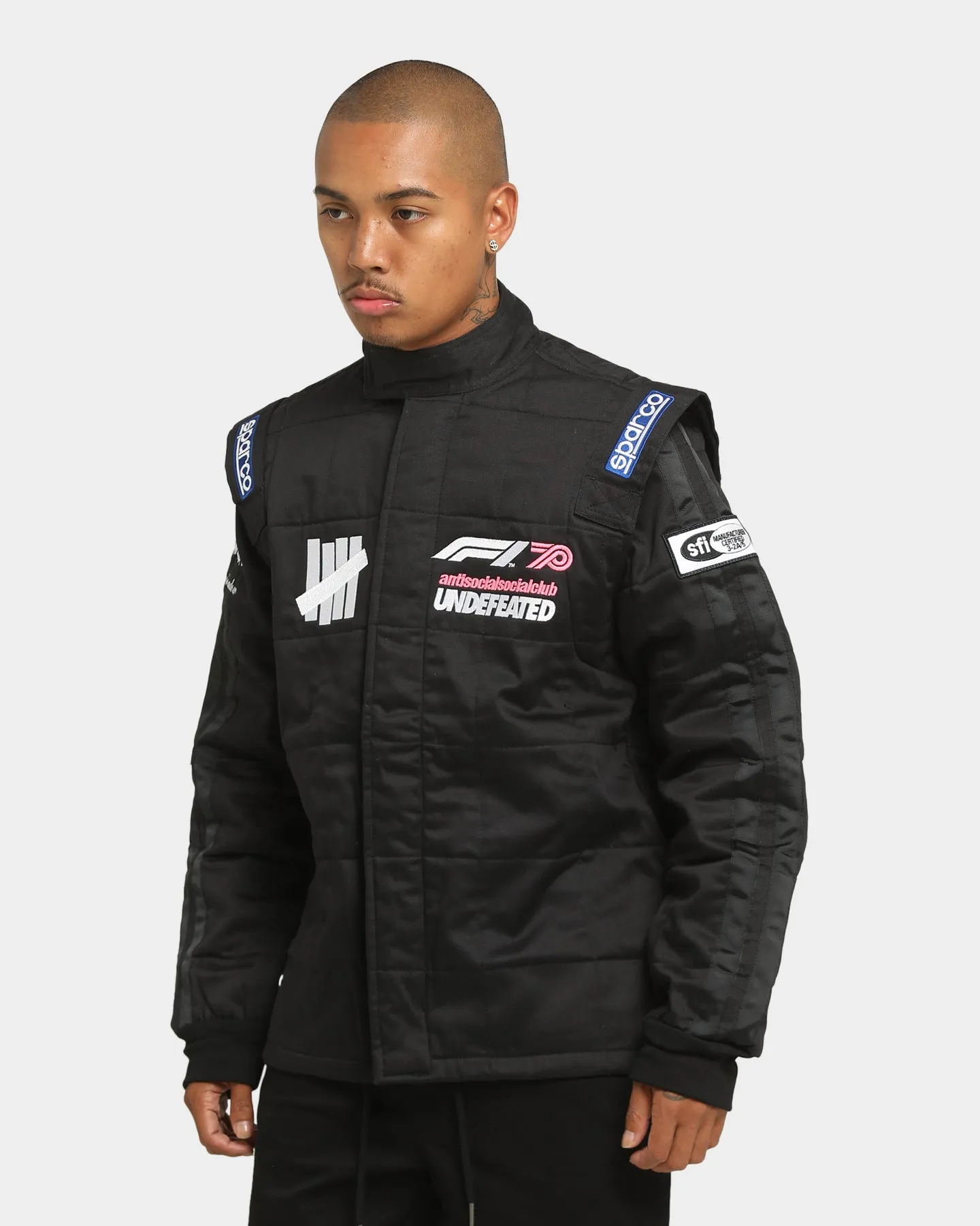 Anti Social Social Club Men's ASSC X UNDFTD X F1® Jacket Black