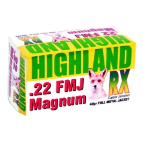 Armscor .22 Magnum RX High Velocity FMJ 40gr