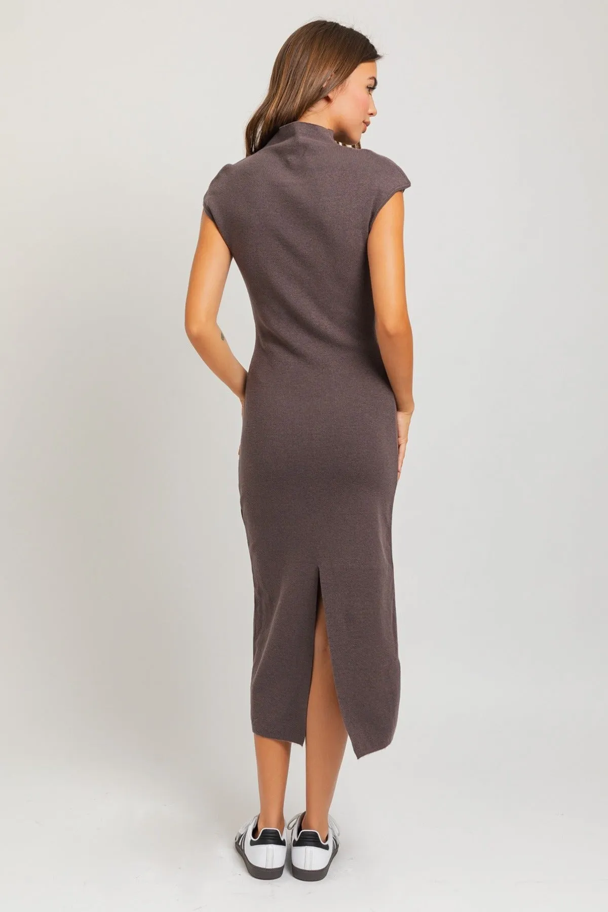Cozy Contour Midi Dress