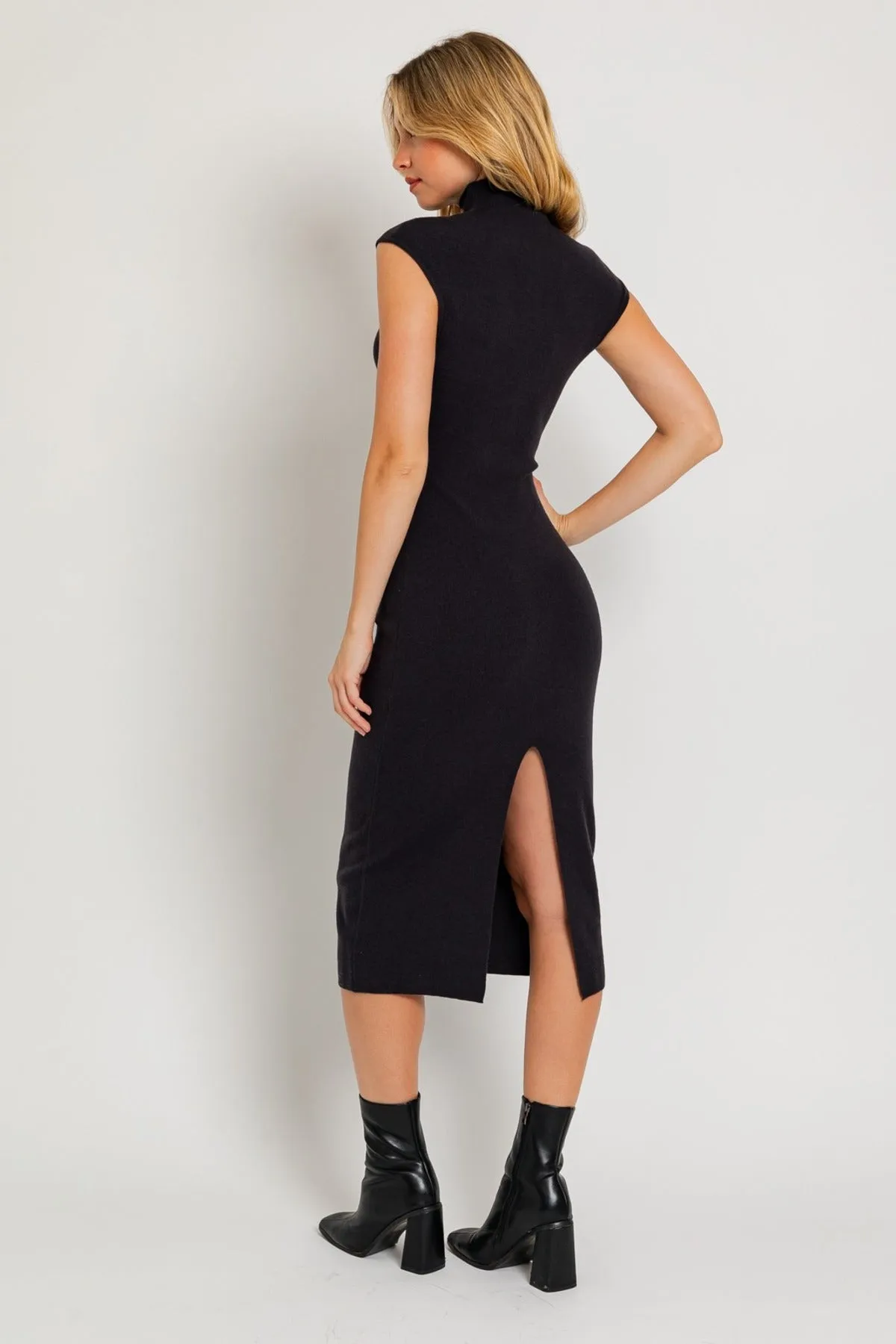 Cozy Contour Midi Dress