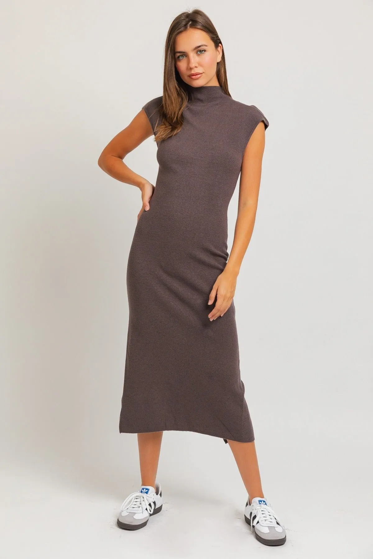 Cozy Contour Midi Dress
