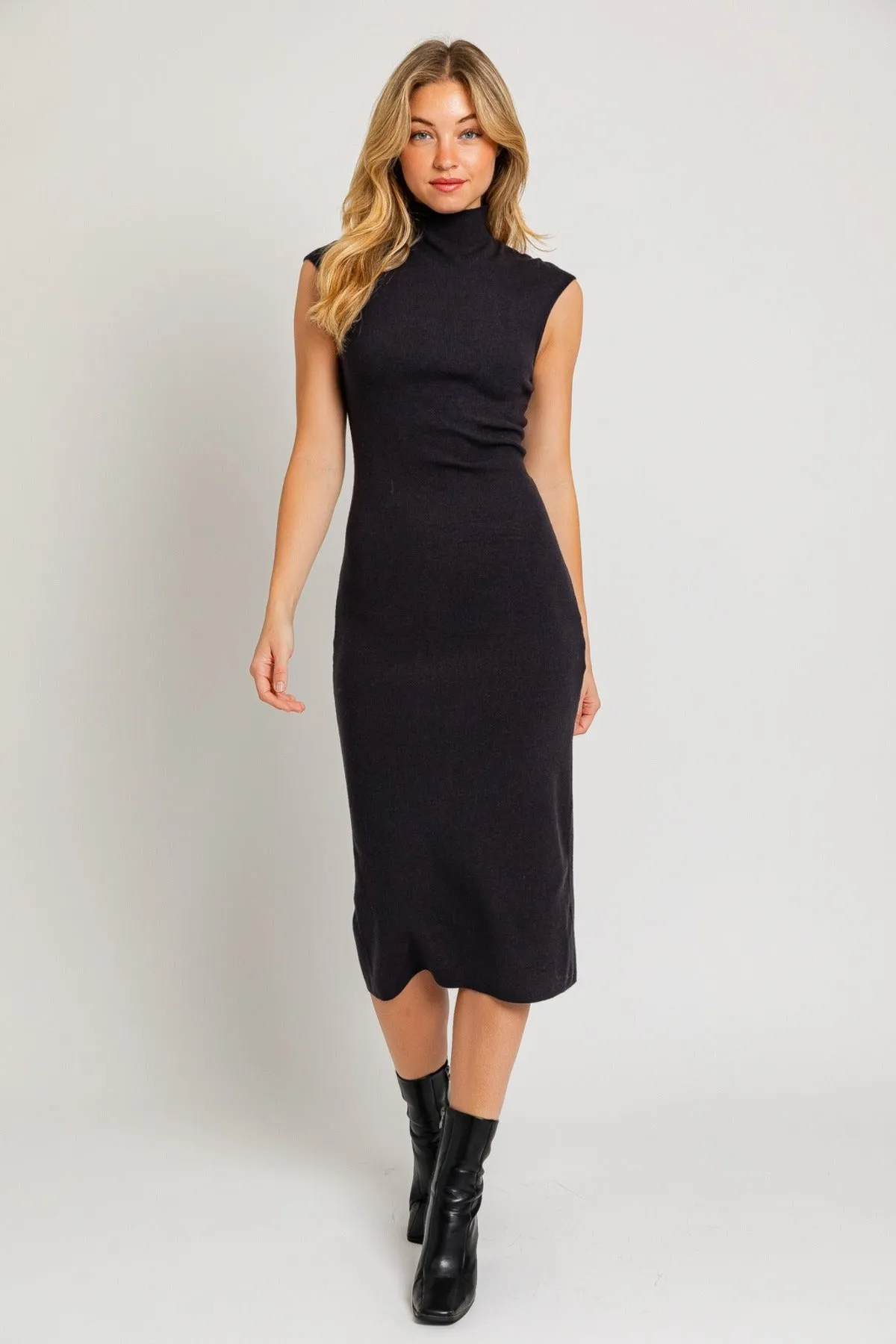 Cozy Contour Midi Dress