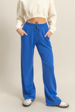 High Waist Drawstring Pants