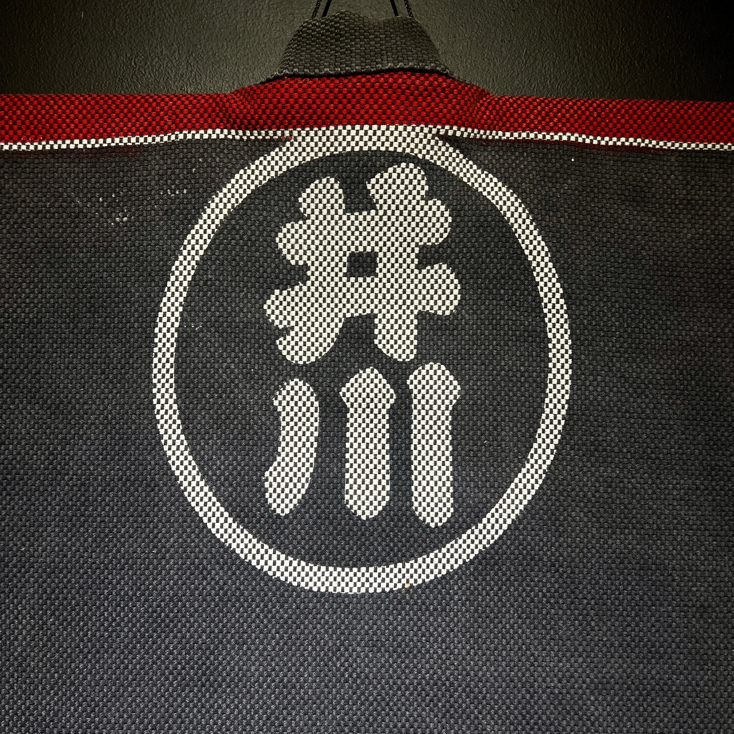 Igawa Black Sashiko Japanese Firefighter Jacket