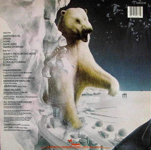 Jethro Tull - Stormwatch (LP, Album, Club, San) (VG )