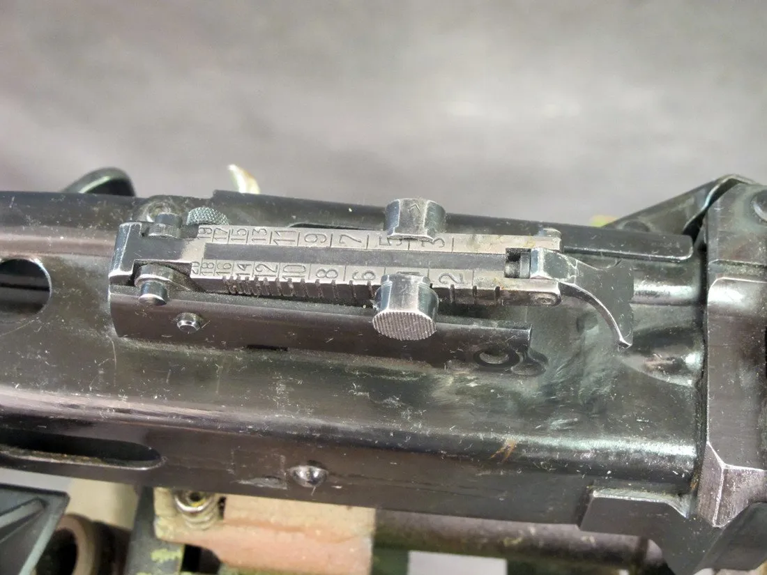 Original German WWII MG 42 Display Machine Gun & Tripod Mount- marked bnz, dated 1943