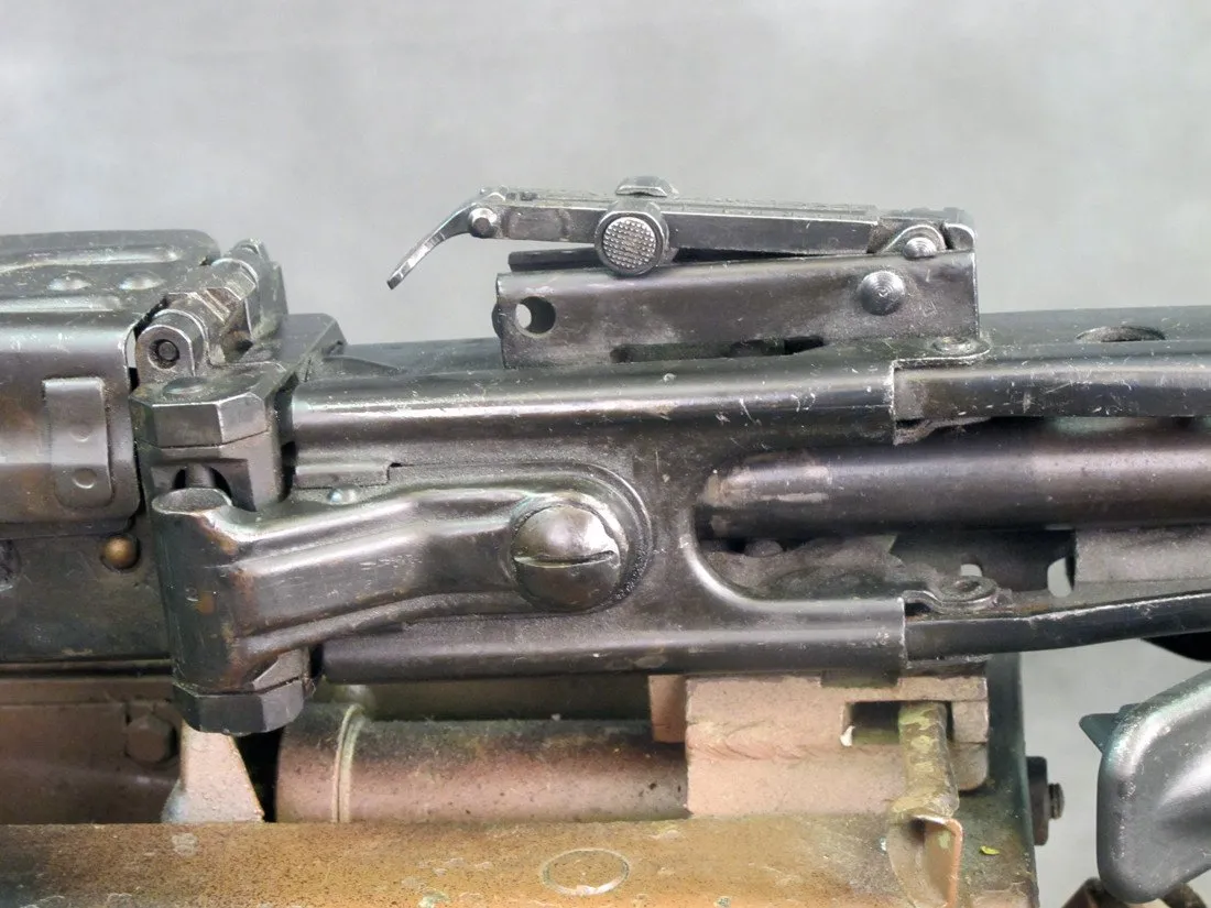 Original German WWII MG 42 Display Machine Gun & Tripod Mount- marked bnz, dated 1943