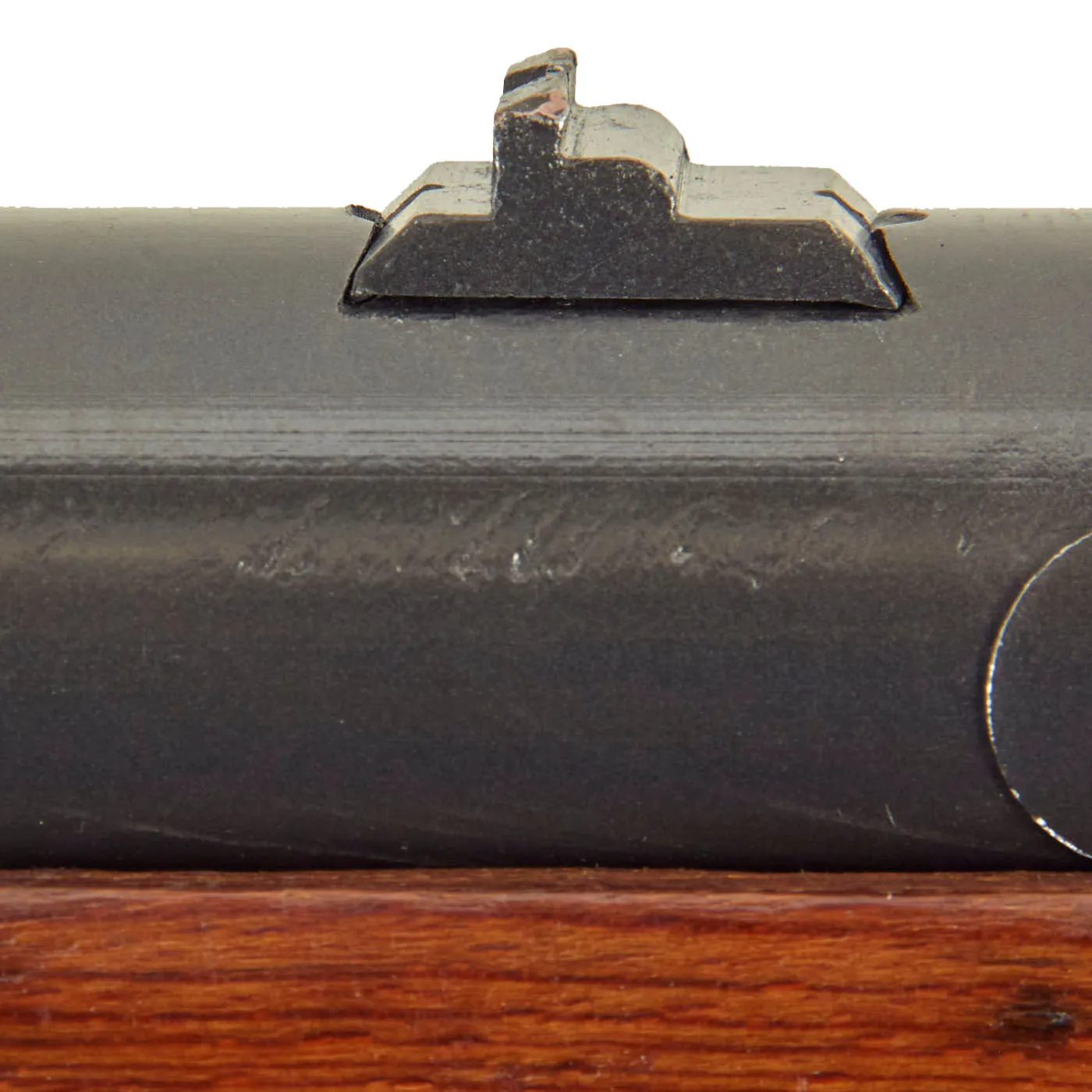 Original WWII Italian Beretta MP38A SMG with Ventilated Barrel Jacket, Live Barrel