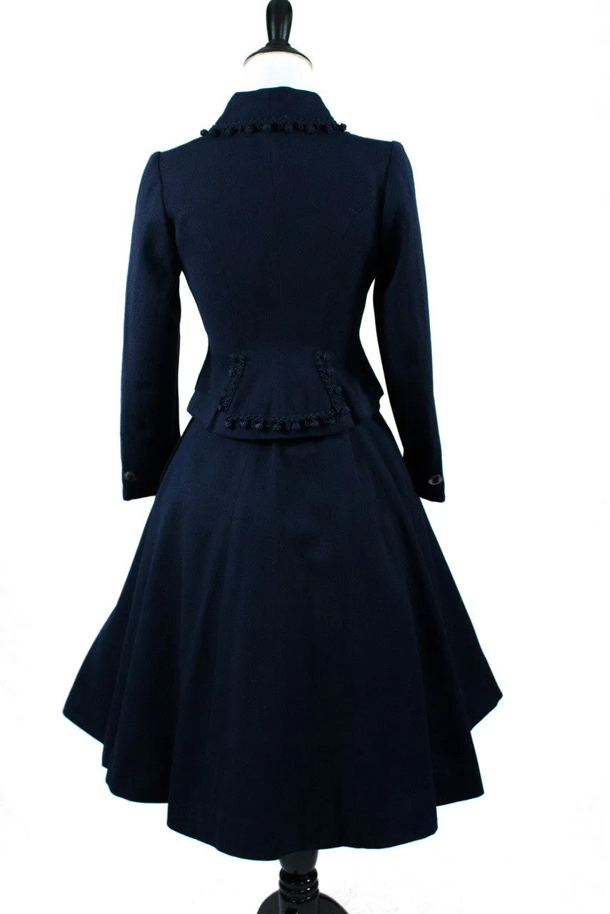 Rare 1940s children's teen 2 pc skirt suit Body by Fischer