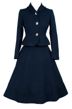 Rare 1940s children's teen 2 pc skirt suit Body by Fischer