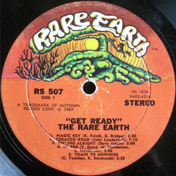 Rare Earth - Get Ready (LP, Album, Hol) (VG )