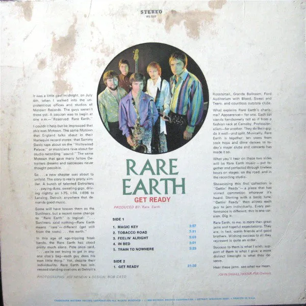 Rare Earth - Get Ready (LP, Album, Hol) (VG )