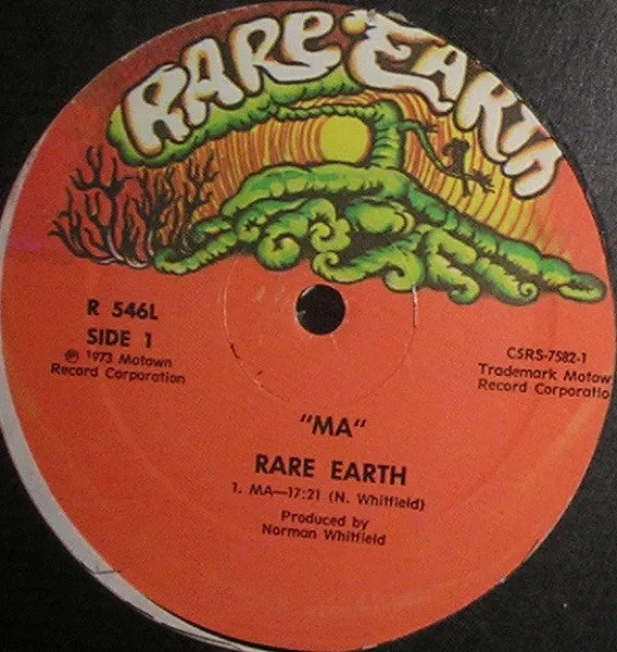 Rare Earth - Ma (LP, Album) (VG)