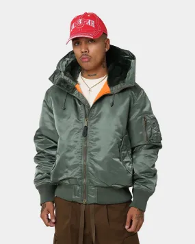 Supreme Hooded MA-1 Jacket Olive