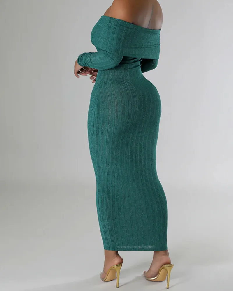 Temperamental Commuting Solid Color Dress