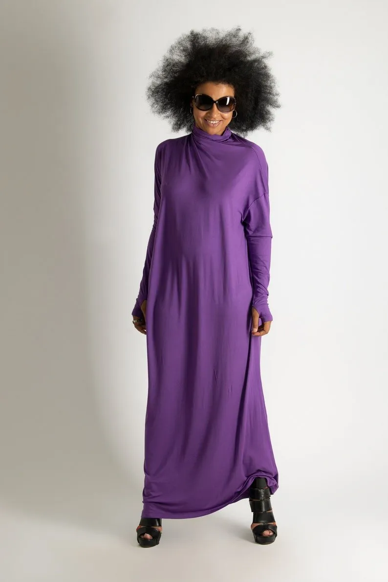 VALENSIA Turtleneck Long Dress