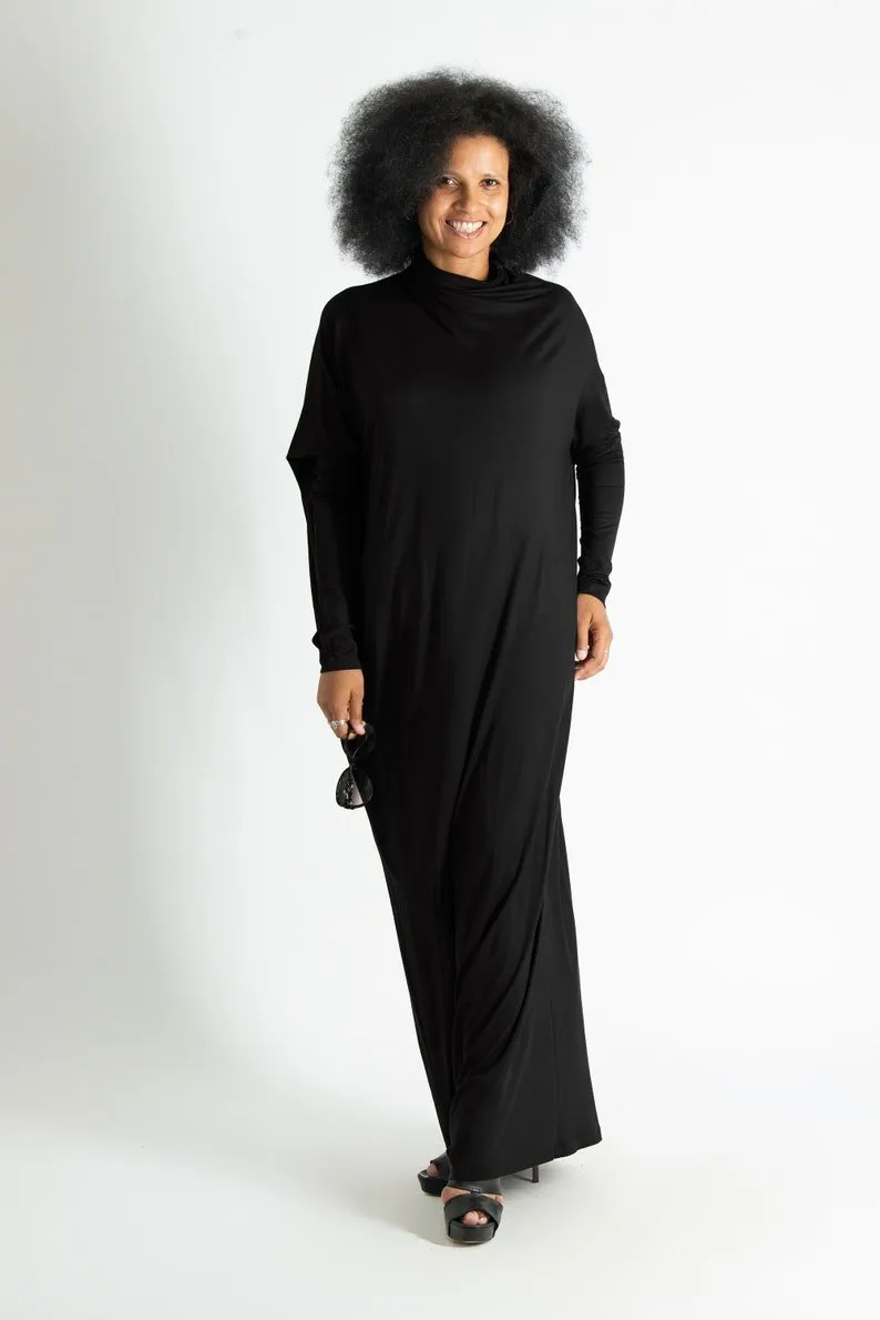VALENSIA Turtleneck Long Dress