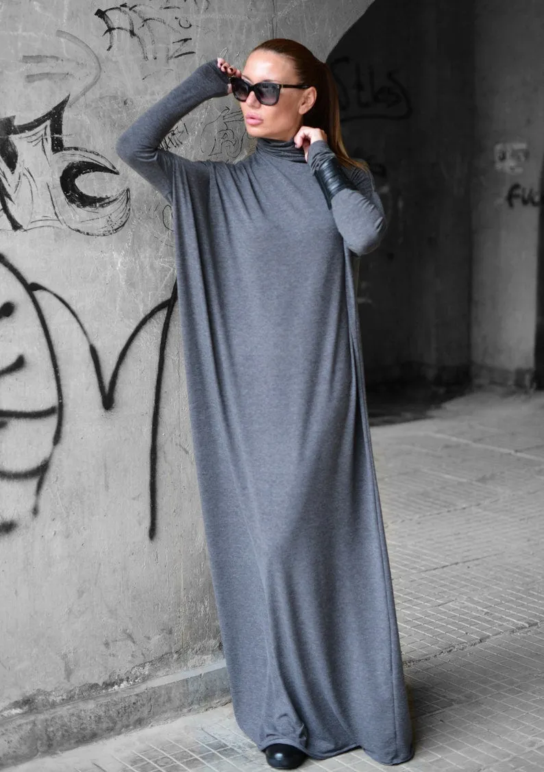 VALENSIA Turtleneck Long Dress