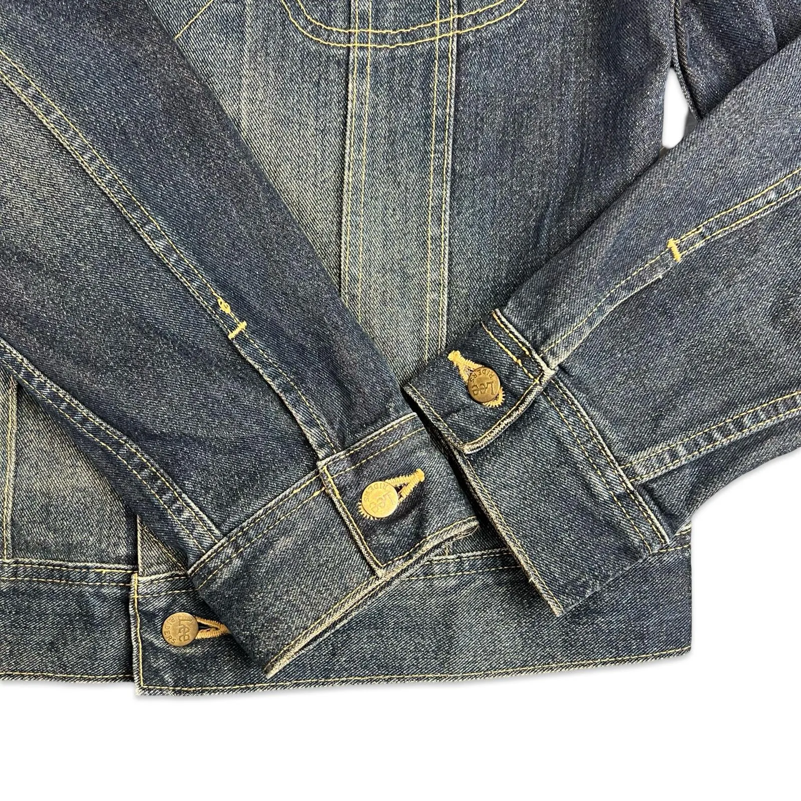 VTG LEE RIDERS JAPAN OLD SCHOOL DENIM JACKET WESTERN ROCKABILLY S 38